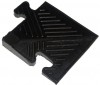 Уголок для резинового бордюра,черный,толщина 12 мм MB Barbell MB-MatB-Cor12  - магазин СпортДоставка. Спортивные товары интернет магазин в Барнауле 