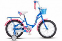 Детский велосипед Stels Jolly 16" V010 синий розовый 2022 - магазин СпортДоставка. Спортивные товары интернет магазин в Барнауле 