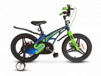 Детский велосипед Stels Galaxy Pro 14" V010 2022 зеленый - магазин СпортДоставка. Спортивные товары интернет магазин в Барнауле 
