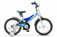 Детский велосипед Stels Jet 16" Z010 синий белый 2022 - магазин СпортДоставка. Спортивные товары интернет магазин в Барнауле 