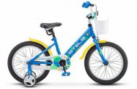 Детский велосипед Stels Captain 16" V010 синий 2022 - магазин СпортДоставка. Спортивные товары интернет магазин в Барнауле 