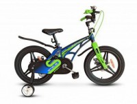 Детский велосипед Stels Galaxy Pro 16" V010 зеленый 2022 - магазин СпортДоставка. Спортивные товары интернет магазин в Барнауле 