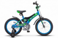 Детский велосипед Stels Jet 16" Z010 синий черный  2022 - магазин СпортДоставка. Спортивные товары интернет магазин в Барнауле 